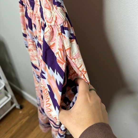 Wrangler Retro® Pink Multicolor Tie Strap Women’s Jumpsuit - Picture 7 of 13